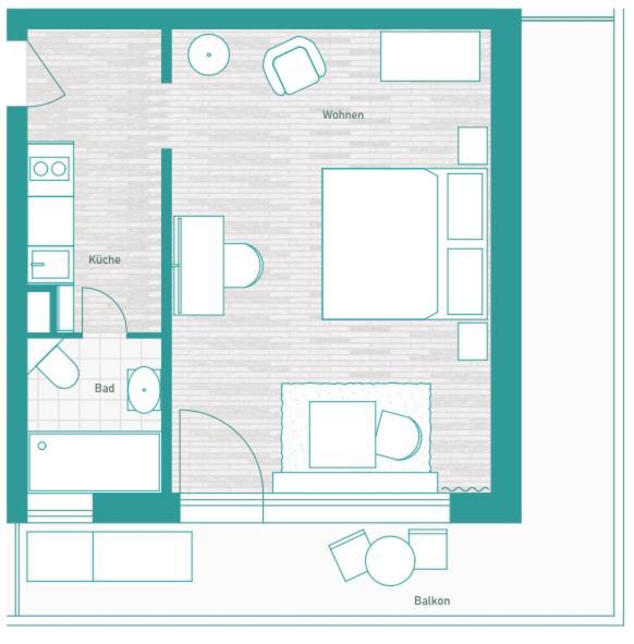 Livingroom Mathildenhoehe Darmstadt Exterior photo